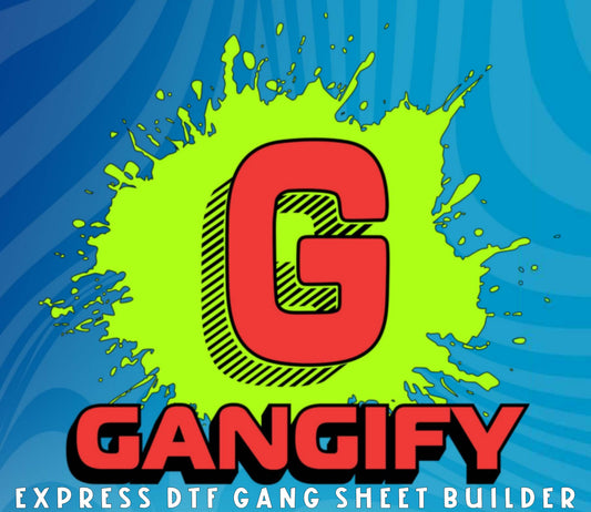 Gangify Express DTF Linear Inch Gang sheet Builder